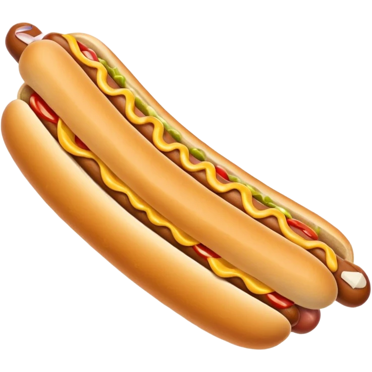 hot dog emoji