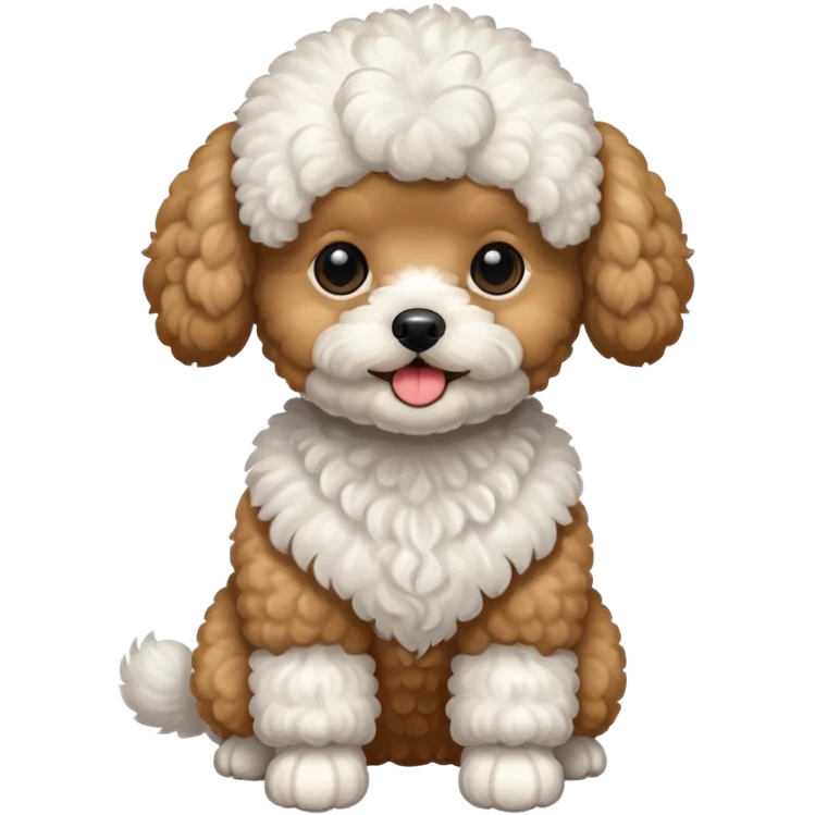toy poodle emoji