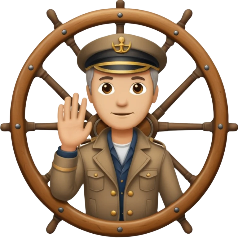 Helmsman emoji