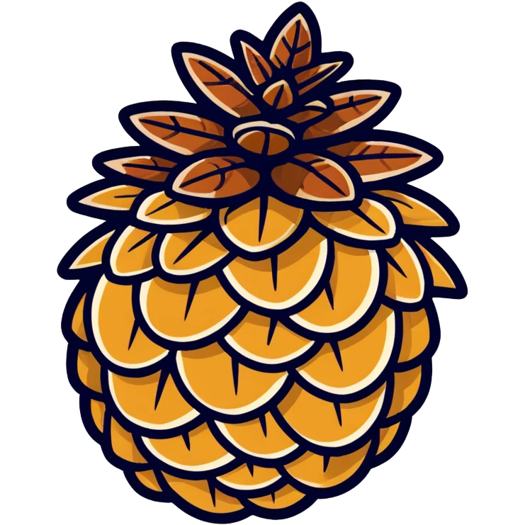 pinecone emoji