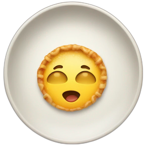 food in dish emoji