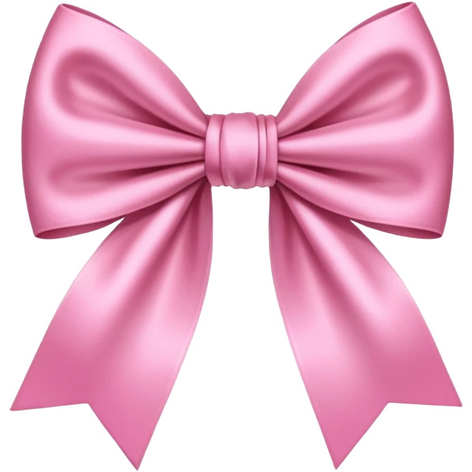 pink bow emoji