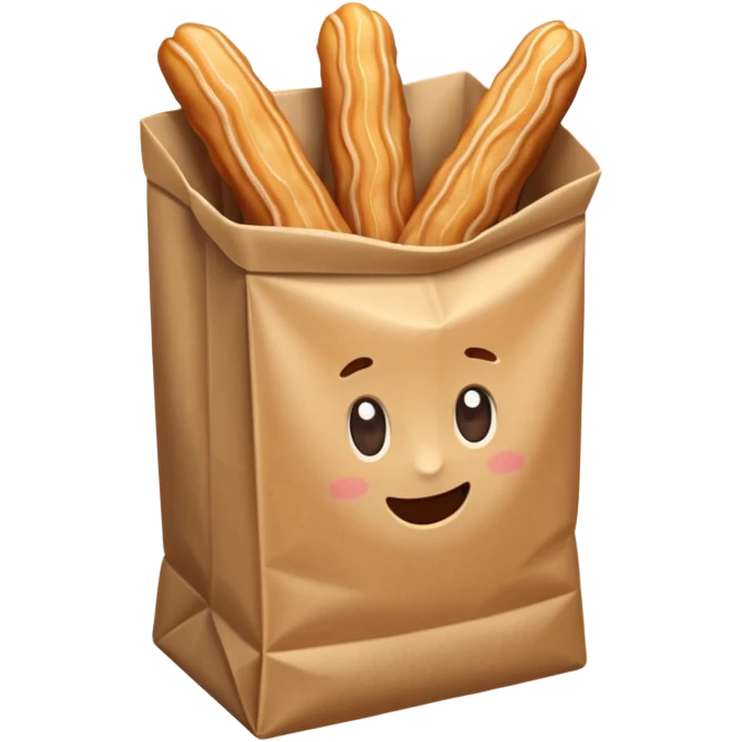 churros dans un paquet emoji