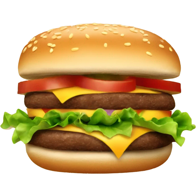Vegan burguer emoji