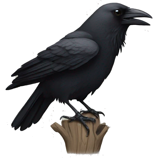 crow emoji