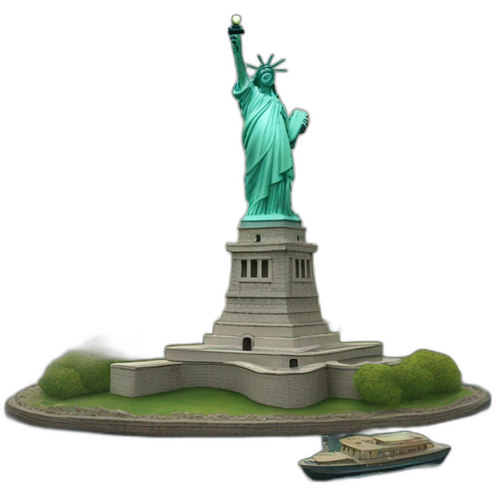 the Statue of Liberty emoji