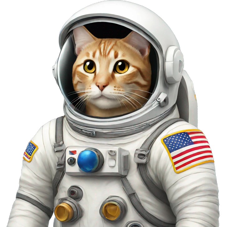 cat astronaut emoji