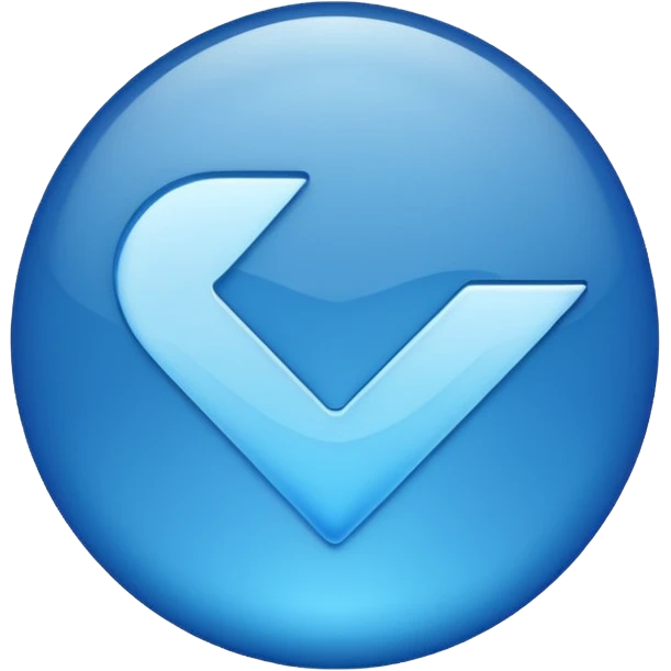 Insta blue tick imoji emoji