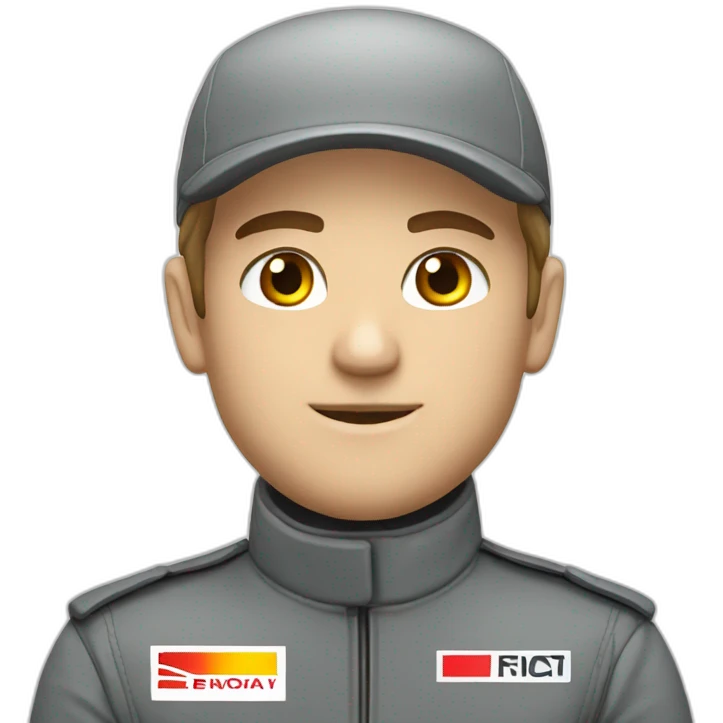 Pilote f1 emoji