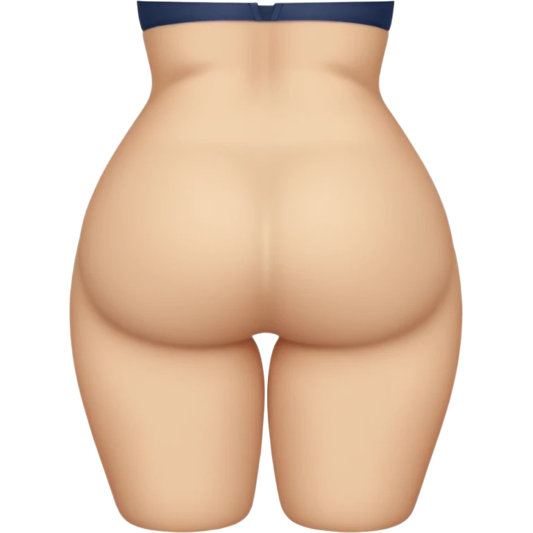 Culo grande con slip emoji