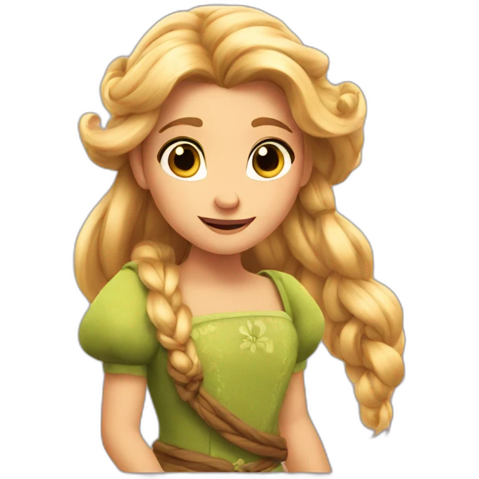 Raiponce emoji