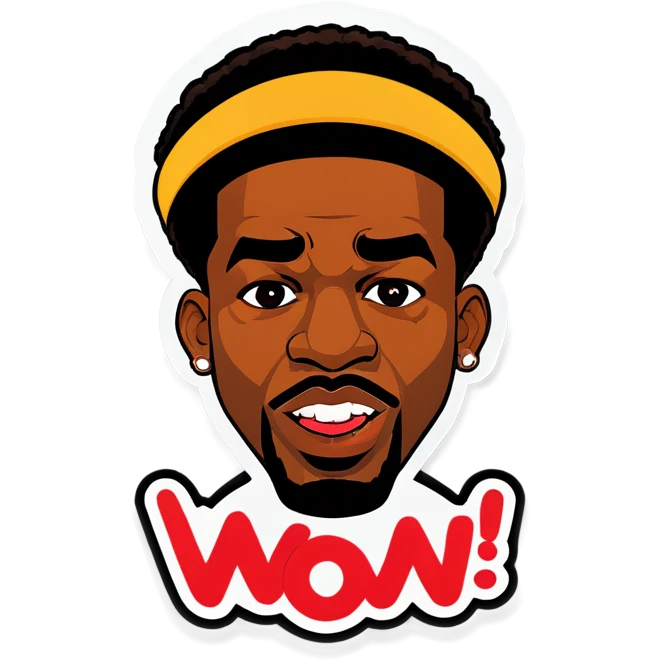 Nigga saying wow emoji