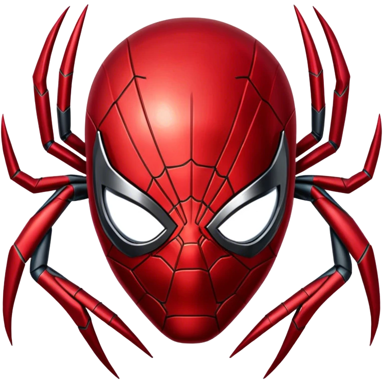 Iron spider man face emoji