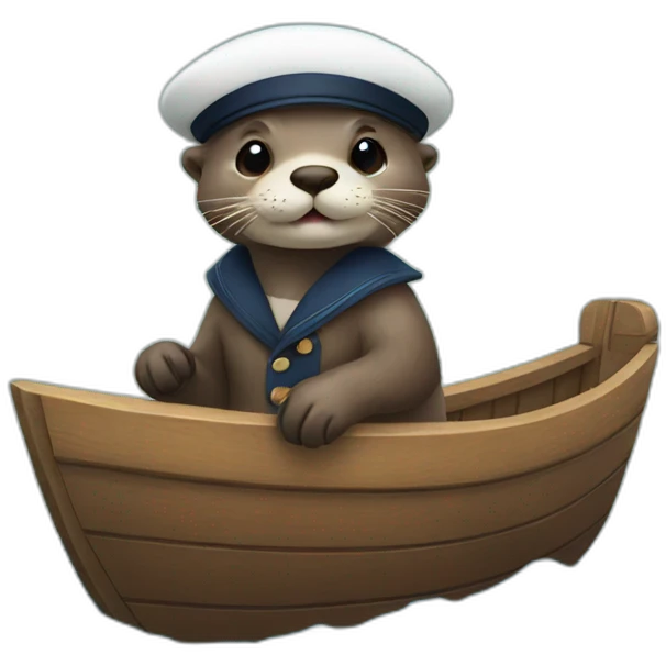 otter sailor emoji