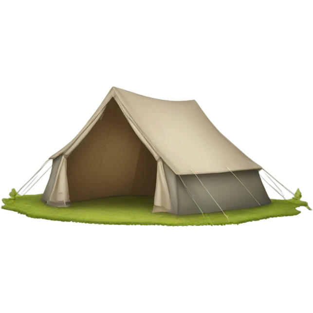 outdoor tent emoji
