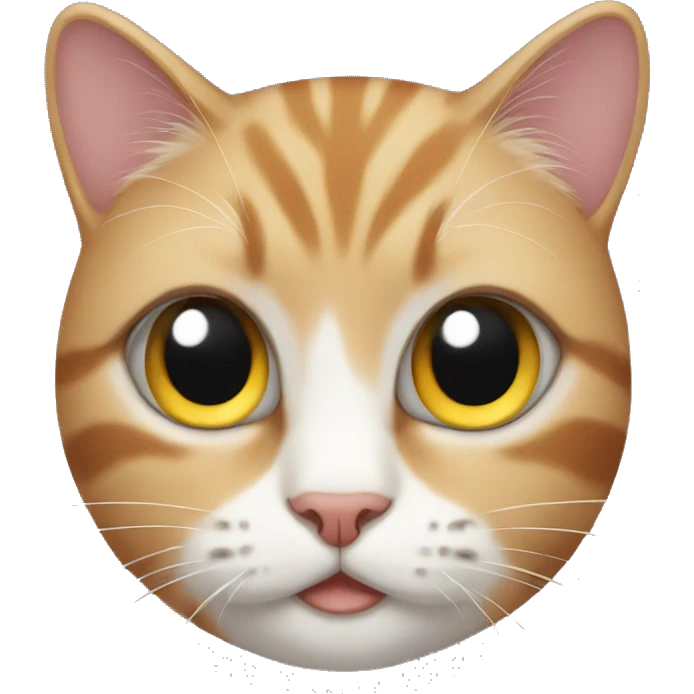 Cat with eyelashes  emoji