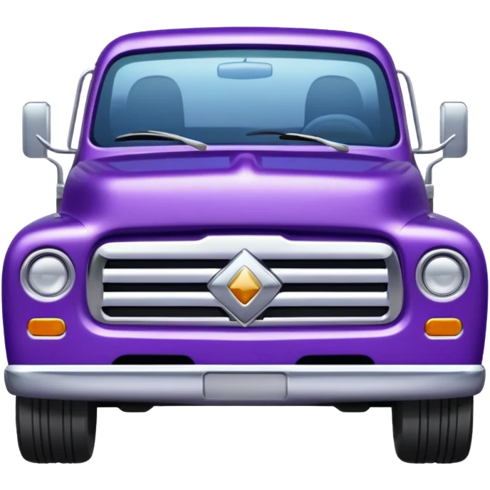 purple pickup point  emoji