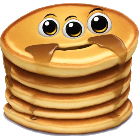 Pancake monster  emoji