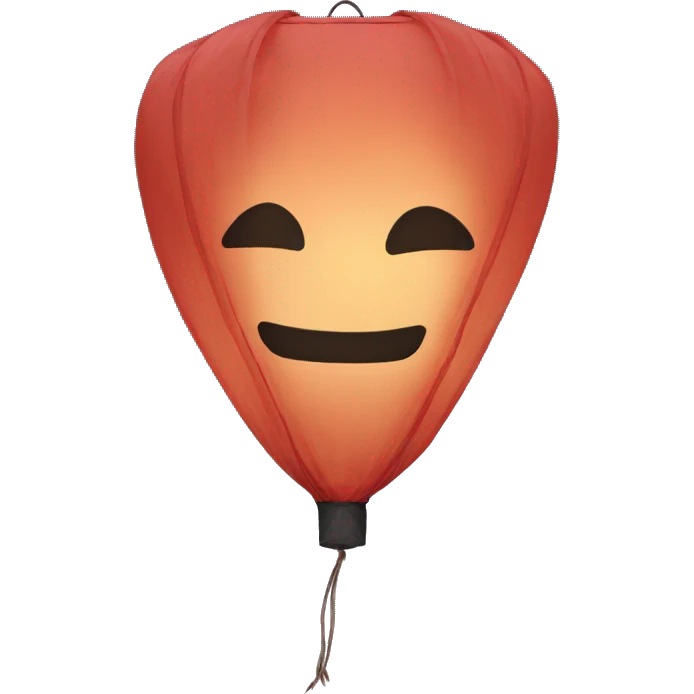 sky lantern emoji