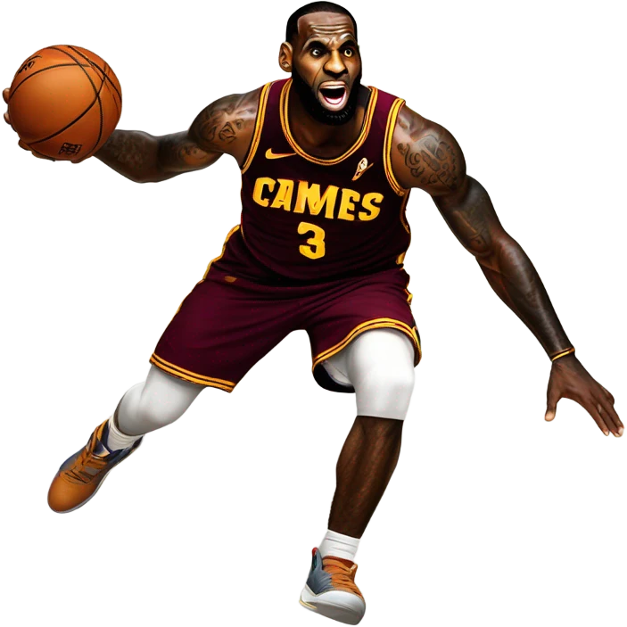 LeBron games emoji