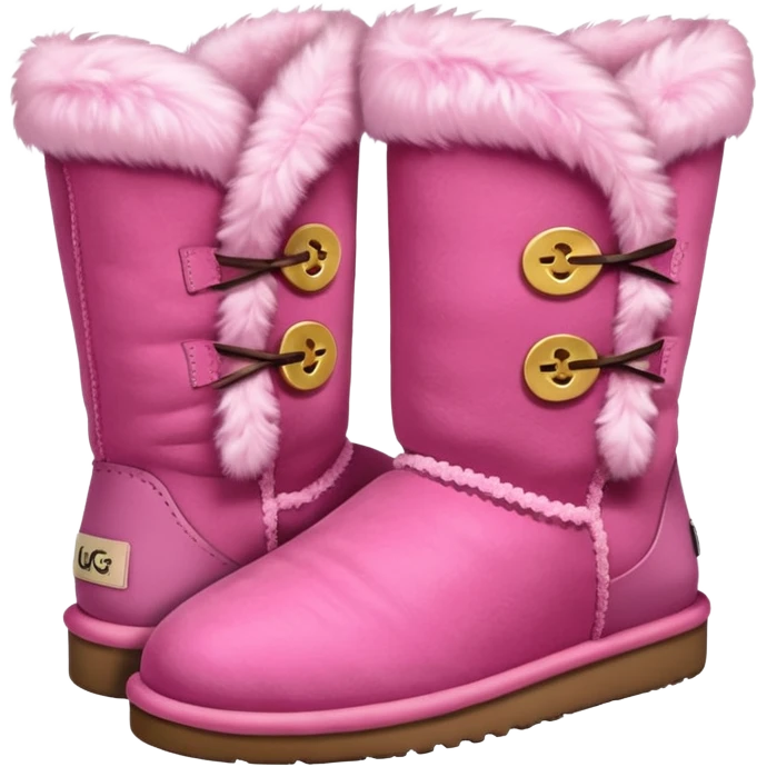 pink ugs simple emoji