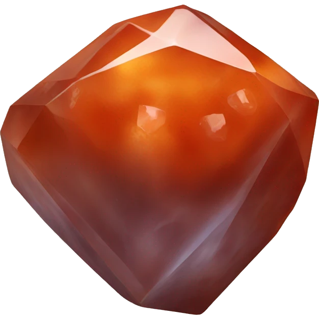 Carnelian crystal emoji