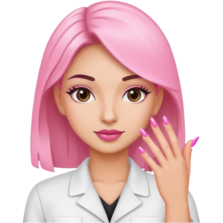 Pink Nail Tech emoji