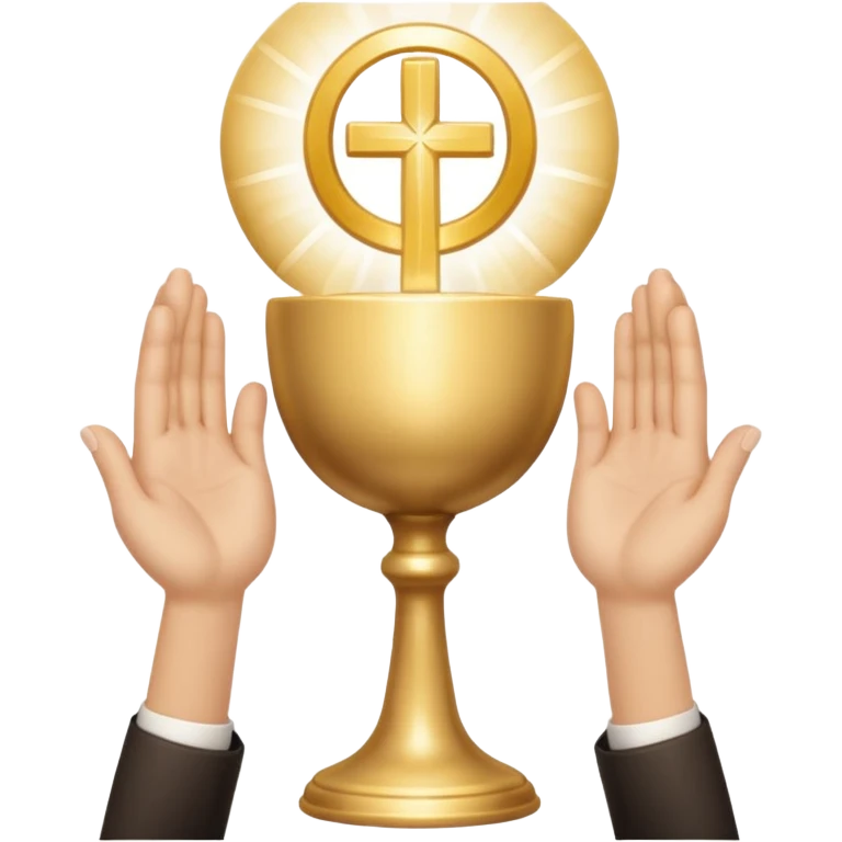 adoration and eucharist emoji