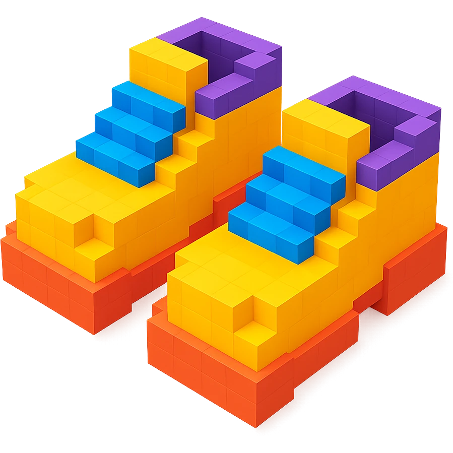 Minecraft Shoes  emoji