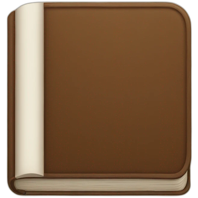 brown book emoji