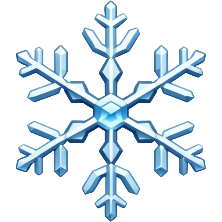 Snowflake emoji