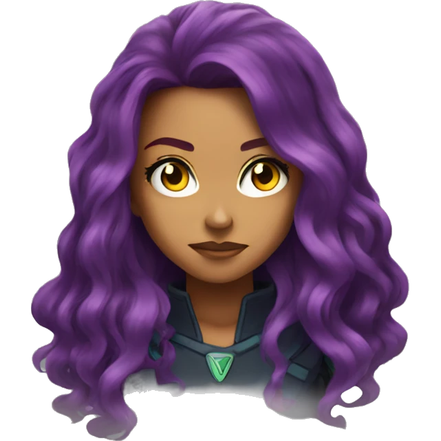 Starfire from titans emoji