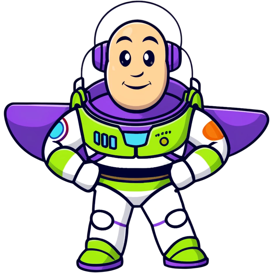 Buzz Lightyear from Toy Story emoji