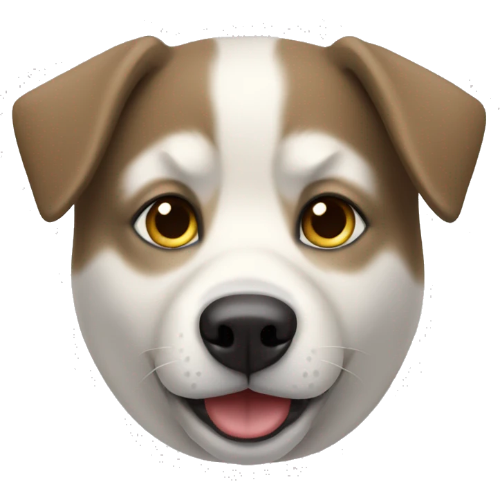 Dog husky mix lablador emoji