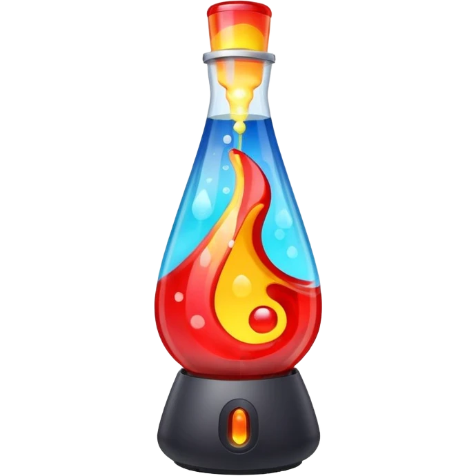 Сделай лавовую лампу настольную emoji
