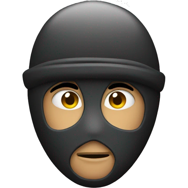 Burglar emoji