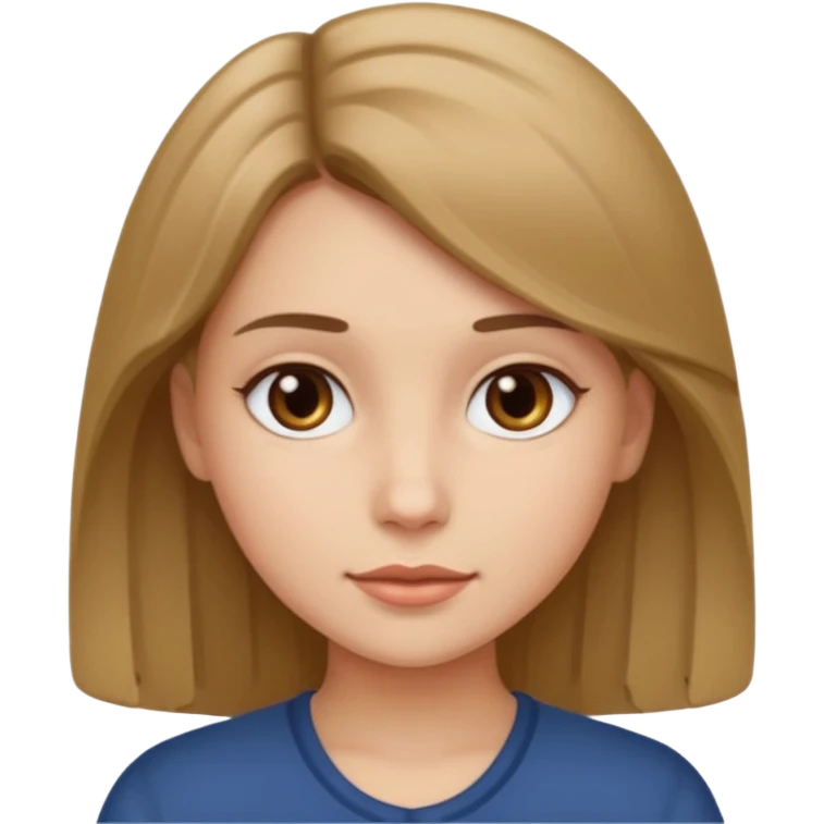 Change hair color to dark blond emoji