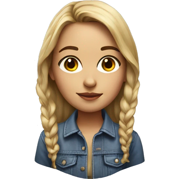 realistic portrait of a girl emoji