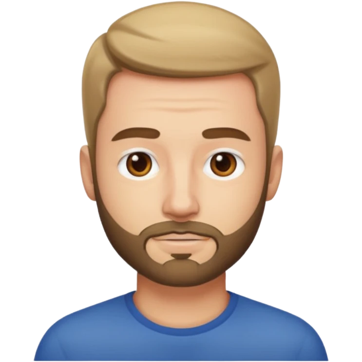 shortest beard emoji