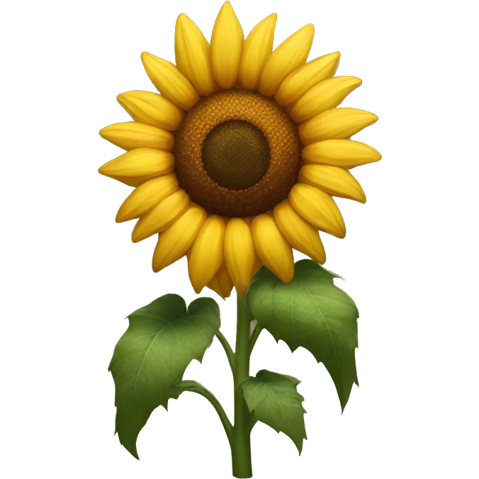 extravagant sunflower  emoji