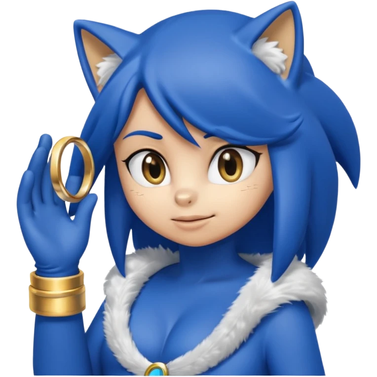 Pregnant sonic X, not naked emoji