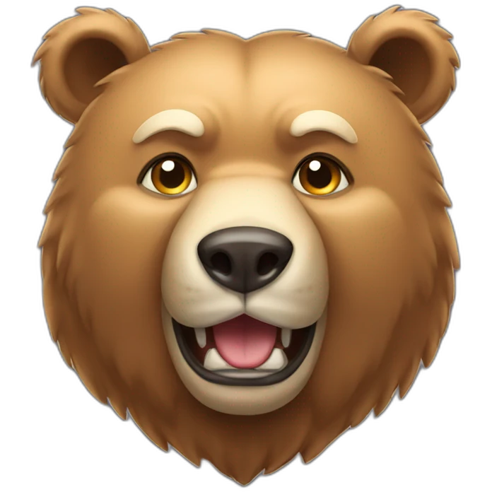 Super big cat bear emoji