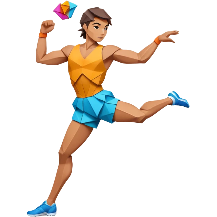 origami sport emoji