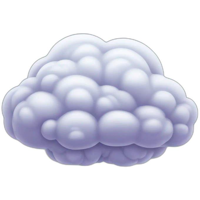 cloud brain emoji