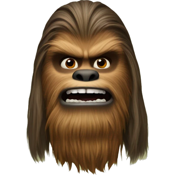 Chewbacca with donkey from shrek emoji
