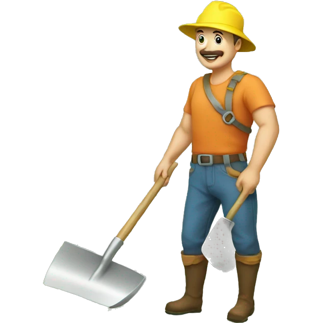 garden hoe emoji