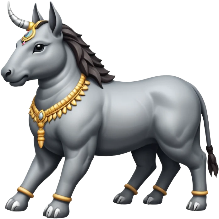 Lord Shiva's nandi emoji