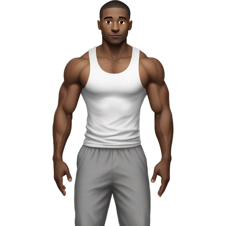 Full planche, planche, calisthenics, male, sideshot emoji