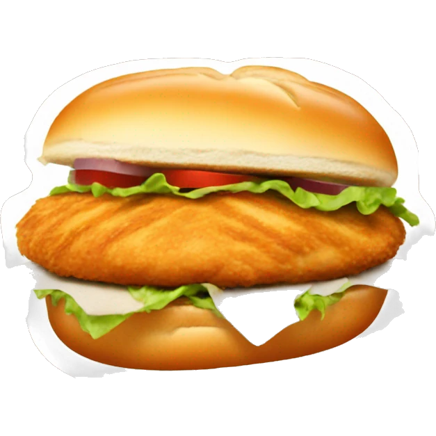Chicken sandwich  emoji