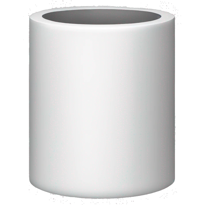 white Cylinder emoji